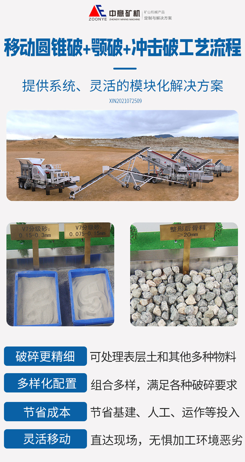 輪胎式圓錐石子機(jī)