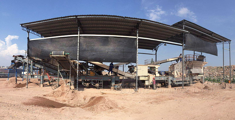 浙江建筑垃圾處理生產(chǎn)線